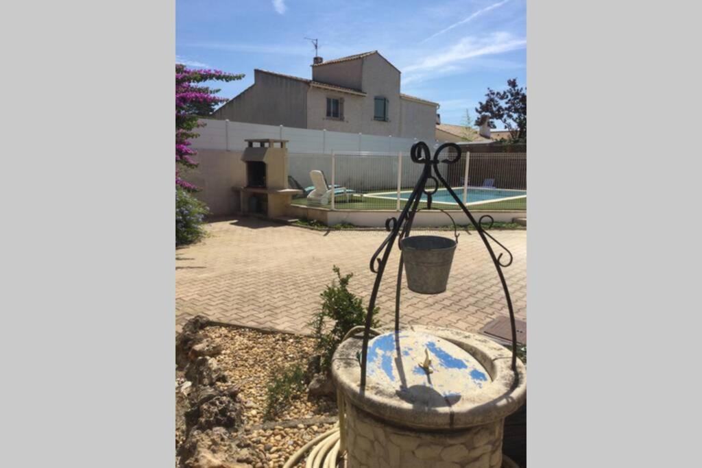 Magnifique Villa Avec Piscine ヴィルヌーヴ・レ・マグローヌ エクステリア 写真